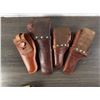 Image 6 : Collection of Hunter Leather Holsters
