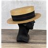 Image 4 : Sam Costello Mob Boss Owned Straw Stetson Hat