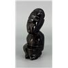 Image 1 : Mexico Carved Obsidian Mayan Aztec Chief