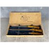 Image 1 : Hull of Meriden Bakelite Handle Carving Set