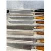 Image 2 : Collection of Bakelite Handle Carving Knives