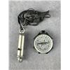 Image 1 : Regulation Police Whistle & Taylor Compass