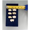 Image 4 : Carved Zuni Buffalo Fetish Beads
