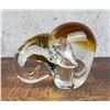 Image 1 : Murano Blown Glass Elephant Paperweight