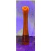 Image 1 : Mid Century Cadmium Swung Glass Vase
