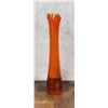 Image 2 : Mid Century Cadmium Swung Glass Vase
