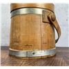 Image 6 : Country Primitive Wood Firkin Bucket