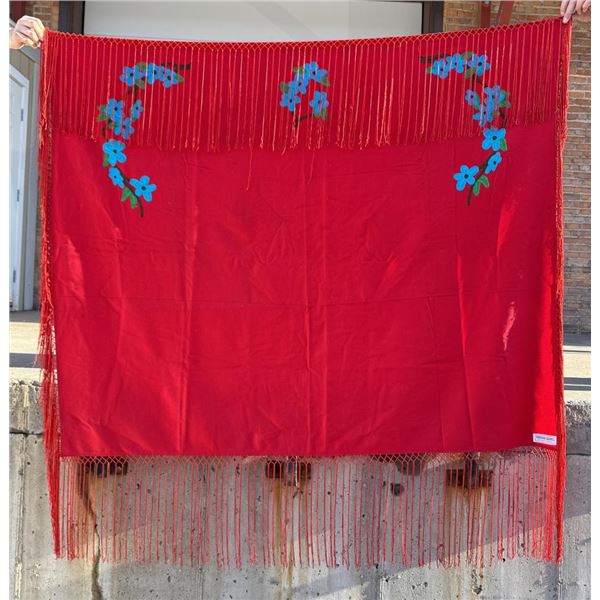 Ashland Montana Wool Native American Indian Shawl