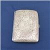 Image 1 : Engraved Sterling Silver Cigarette Case