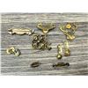 Image 2 : Collection Of Antique Gold Filled & Plated Jewelry