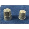 Image 1 : Victorian Sterling Silver Thimbles