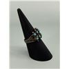 Image 2 : Zuni Petit Point Turquoise Sterling Ring