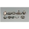 Image 2 : Collection Of Sterling Silver Rings