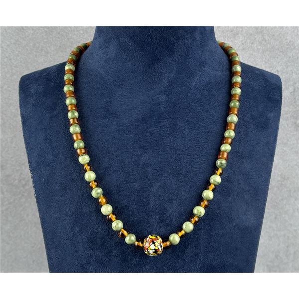 Native American Trade Bead Necklace