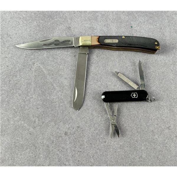 Schrade Old Timer Victorinox Pocket Knives