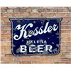 Image 1 : Kessler Beer Helena Montana Porcelain Sign