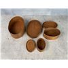 Image 5 : Shaker Copper Nail Bentwood Pantry Box Set
