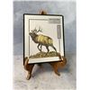 Image 1 : Jackson Hole Wyoming Elk Mirror Thermometer Sign