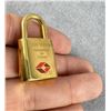 Image 4 : Louis Vuitton TSA Luggage Brass Padlock Lock
