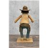 Image 2 : Folk Art Carved Wood Sheriff Figure