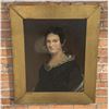 Image 1 : American Itinerant Folk Art Portrait Painting