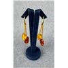 Image 2 : Amber Bead Earrings