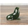 Image 1 : Alaskan Inuit Eskimo Carved Jade Seal