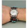 Image 1 : Navajo Sterling Silver Turquoise Watch Band