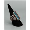 Image 2 : Zuni Chip Inlaid Sterling Silver Ring