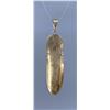 Image 2 : Roger Skeet Navajo Sterling Silver Feather Pendant