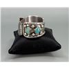 Image 5 : Navajo Sterling Turquoise Watch Band Bracelet