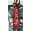 Image 1 : 1940s Towncraft Rapsons Rayon Cowboy Painted Tie