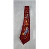 Image 2 : 1940s Towncraft Rapsons Rayon Cowboy Painted Tie