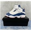 Image 1 : Nike 322992-140 Air Jordan 6 Rings True Blue Red