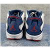 Image 3 : Nike 322992-140 Air Jordan 6 Rings True Blue Red