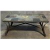 Image 1 : Slate and Iron Table