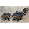 Image 1 : Eames Herman Miller Lounge Chair and Ottoman