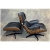 Image 3 : Eames Herman Miller Lounge Chair and Ottoman