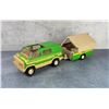 Image 1 : Tonka Pressed Steel Van & Pop Up Camper Toy