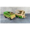 Image 3 : Tonka Pressed Steel Van & Pop Up Camper Toy