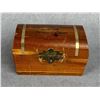 Image 1 : Missoula Montana Cedar Treasure Chest Trinket Box