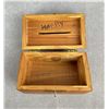 Image 5 : Missoula Montana Cedar Treasure Chest Trinket Box