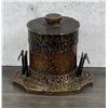 Image 1 : Arts & Crafts Hammered Copper Tobacco Humidor