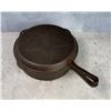 Image 1 : Lodge 4 in 1 Cast Iron Skillet Hinged & Hammered