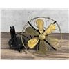 Tokyo Shibaura Electric Brass Blade Wall Fan