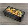 Image 5 : Russian Palekh Lacquer Trinket Jewelry Box