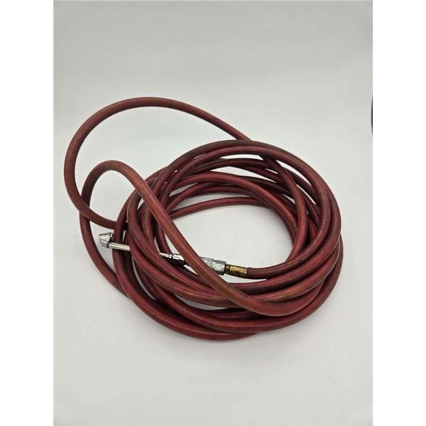 Air line with tire chuck.