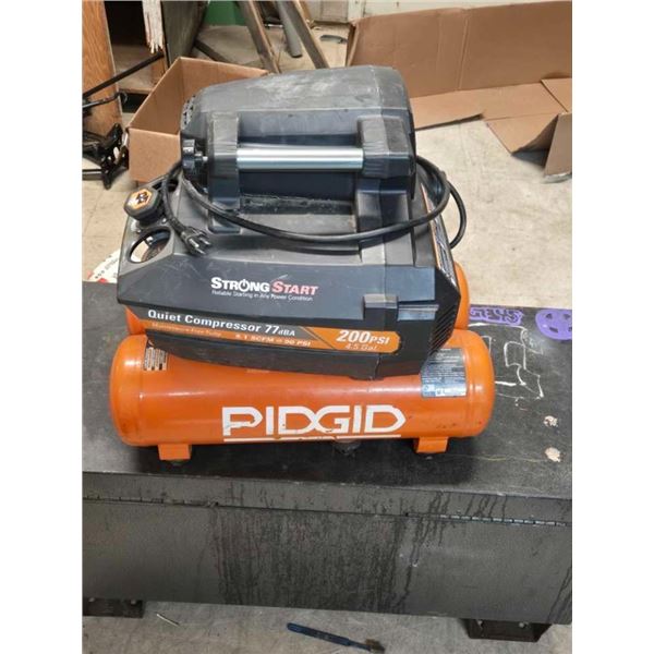 ridgid air compressor