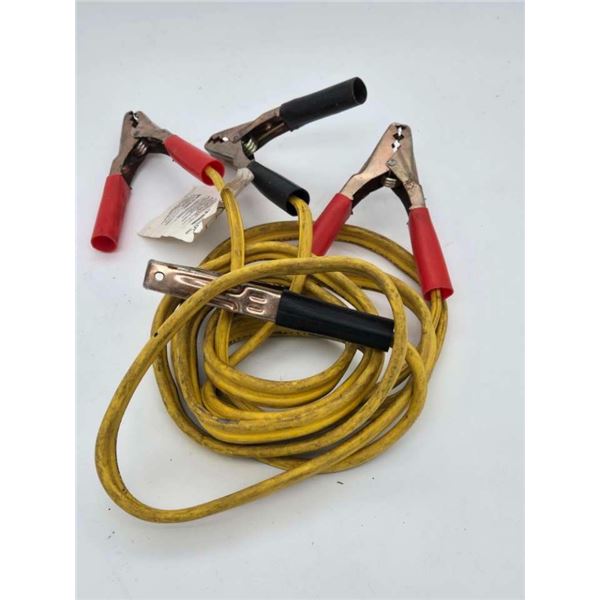 set of booster cables