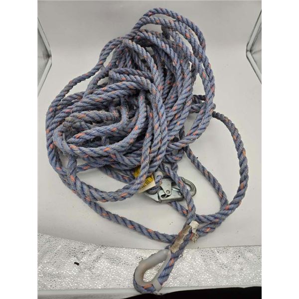 80' fall arrest rope